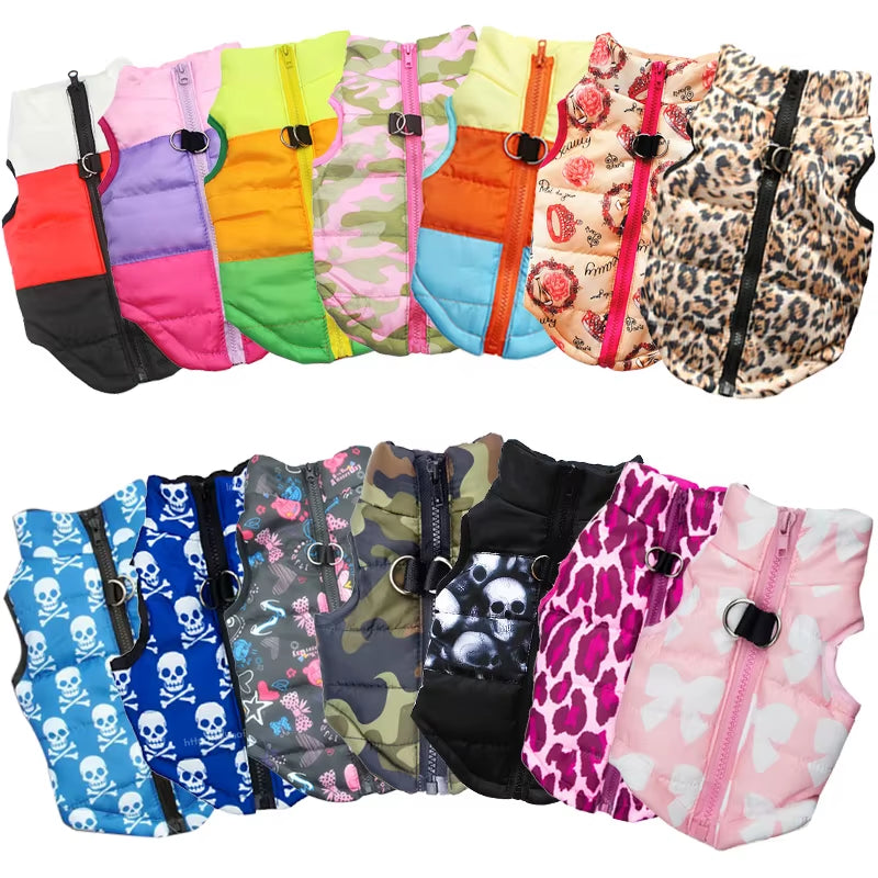 XS-XL Warm Pet Clothing for Dog Clothes for Small Dog Coat Jacket Winter Pet Clothes for Dogs Costume Vest Apparel Chihuahua