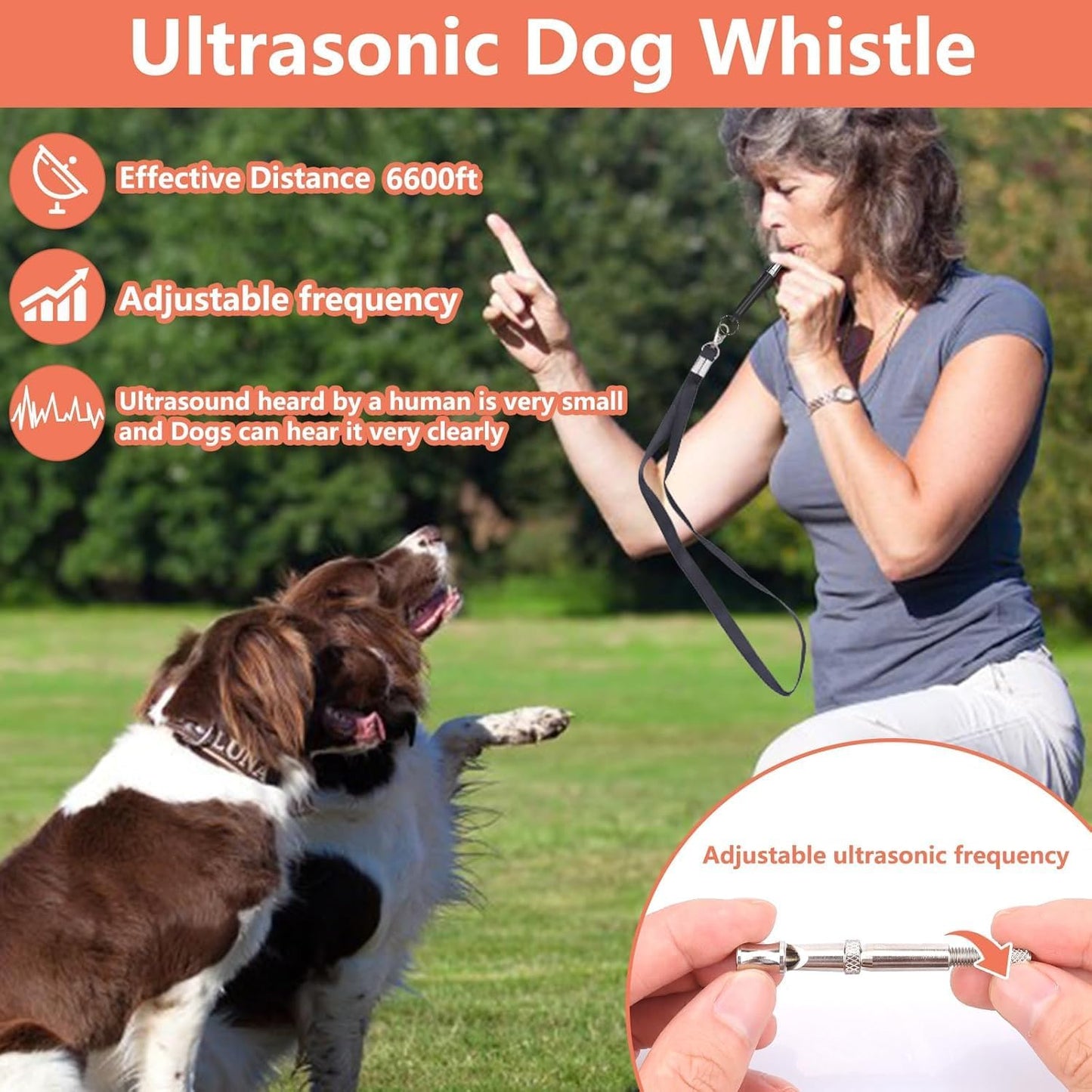 Dog Training Kit - Treat Pouch, Pet Training Fanny Pack, 2 Puppy Training Clickers, Ultrasonic Silent Whistle, 2-In-1 Whistle Clicker, Clicker Training Guide Booklet, Dog Poop Bag (Grey)