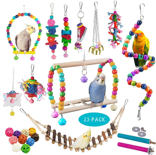 23Pcs Parakeet