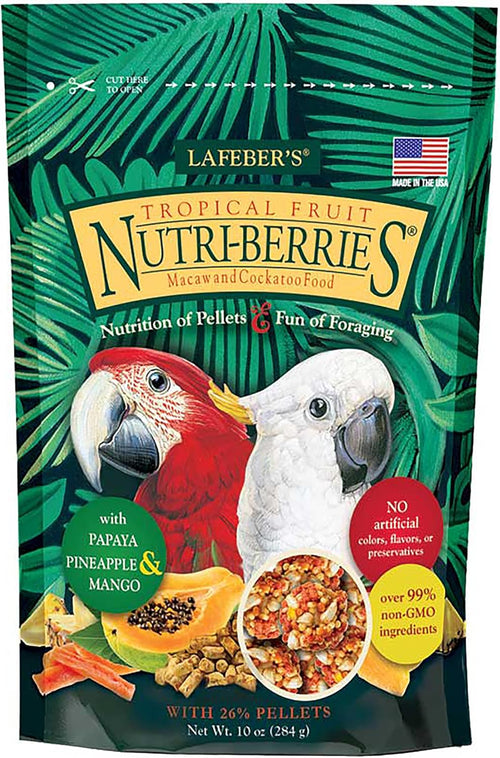 Lafeber's - Tropical Fruit Nutri Berries For Macaws And Cockatoos