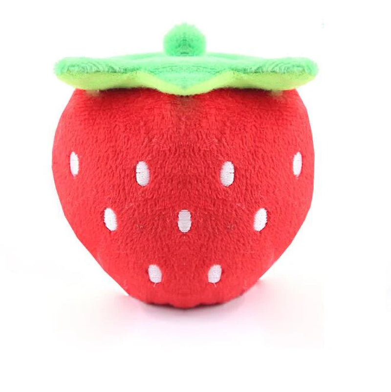 Pet Soft Fleece Smiling Carrot Chew Squeak Toys for Small Dog Puppy Squeaky Plush Sound Cute Vegetable