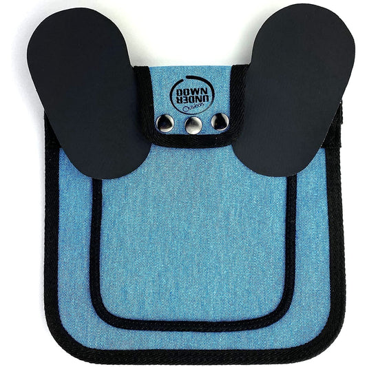 Premium Chicken Saddle, Adjustable Straps Suit Medium and Large Hens, Poultry Saver, Protector, Apron, Supplies, Products and Equipment, Including Shoulder Cover (Blue)…