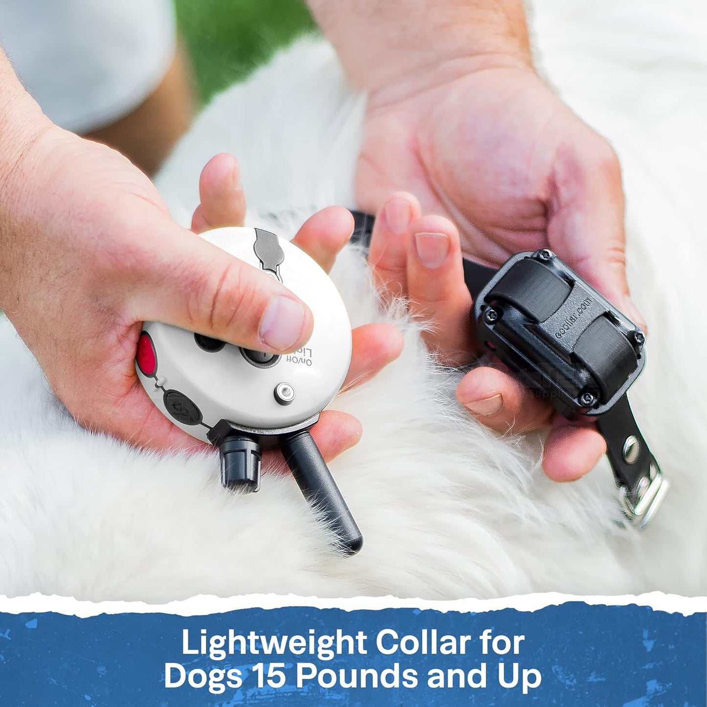 E-Collar - ET-300ZEN - 1/2 Mile Remote Waterproof Trainer Mini  - Static, Vibration and Sound Stimulation Collar with Petstek Dog Training Clicker