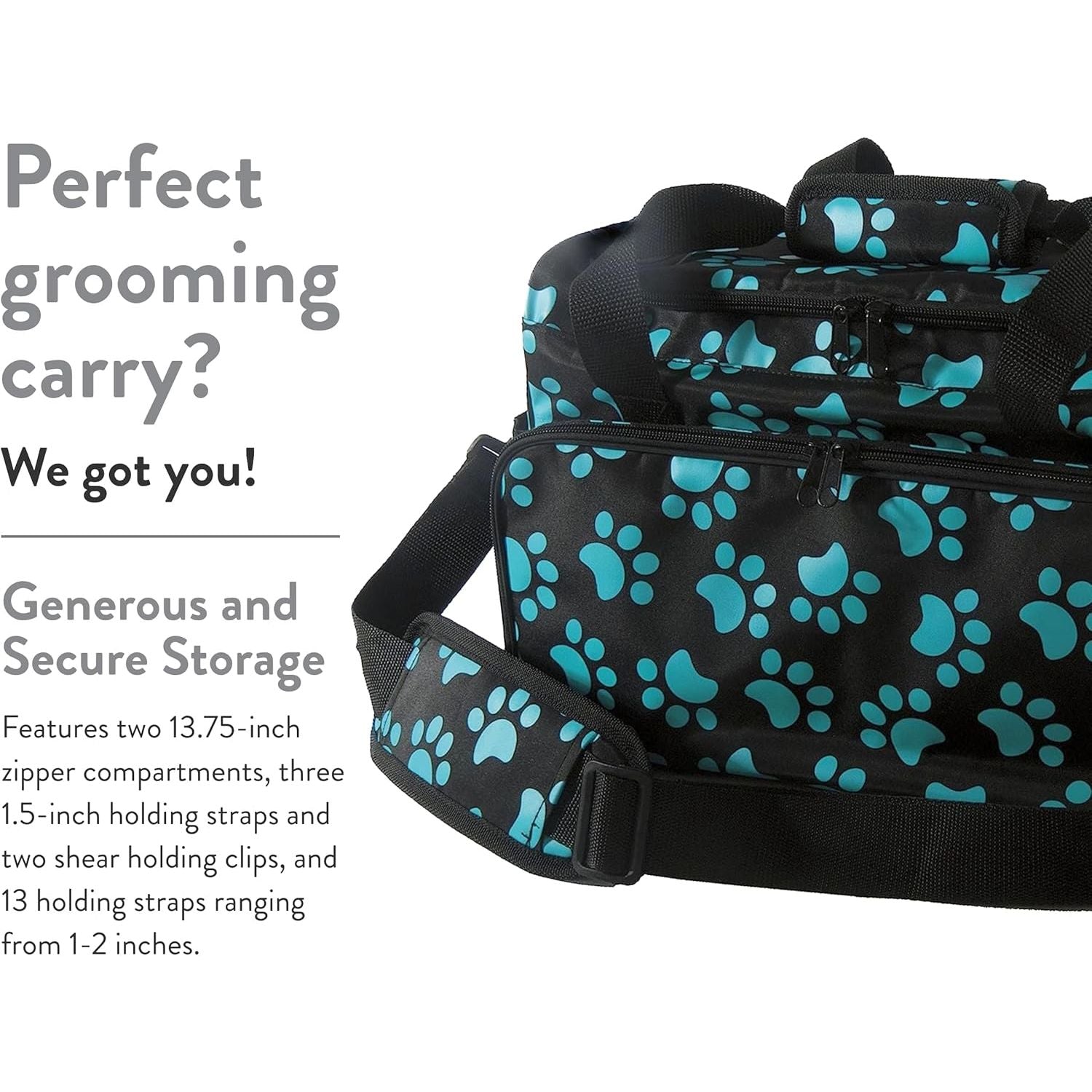 Professional Animal Pet Travel Bag, Turquoise #97764-300