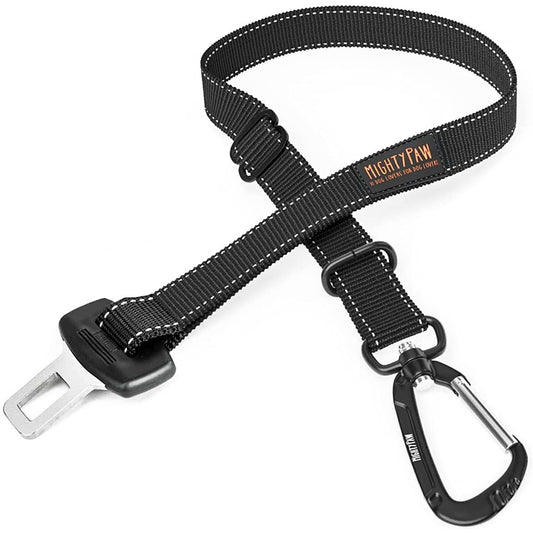 Dog Seat Belt | Pet Safety Belt, Created with Human Seatbelt Material. All-Metal Hardware with Adjustable Length Strap. Exceeds Dog Safety Standards. Keep Your Dog Secure in the Car