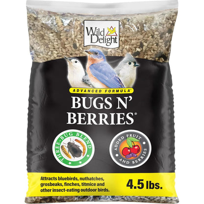 367845 Bugs N' Berries Wild Bird Food, 4.5 Lb