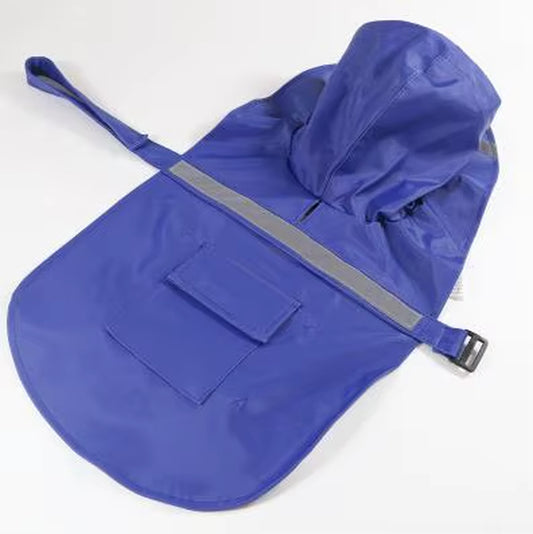 Reflective Tape Dog Raincoat Large Pet Coat Pets Clothes Dog Raincoat Teddy Bear Big Dog Raincoat Puppy Raincoat XS-XXXL