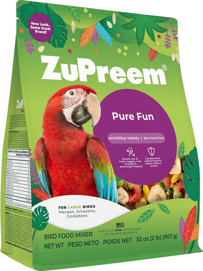 Bird - FoodPure Fun Parrots with 2 Lbs