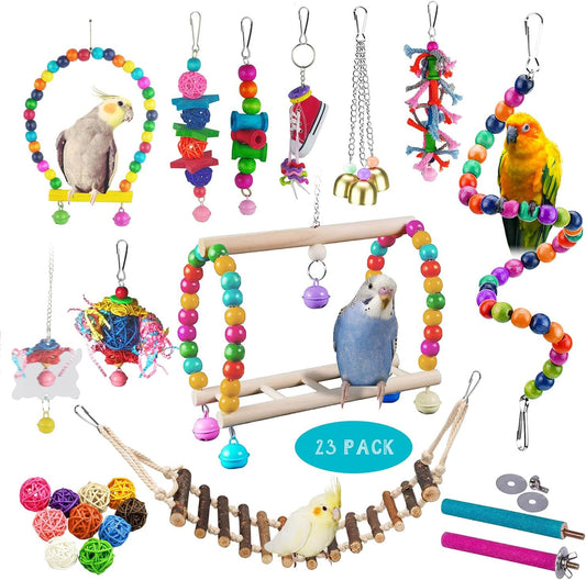 23Pcs Parakeet