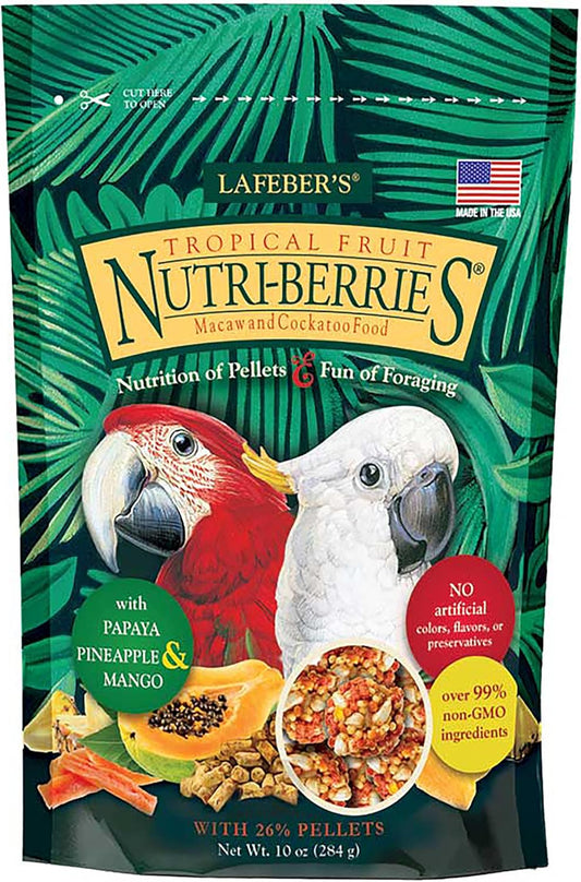 Lafeber's - Tropical Fruit Nutri Berries For Macaws And Cockatoos