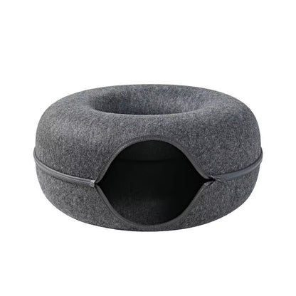 Pet Cats Tunnel Interactive Play Toy Cat Bed Dual Use Indoor Toys Kitten Exercising Products Cat Training Toy