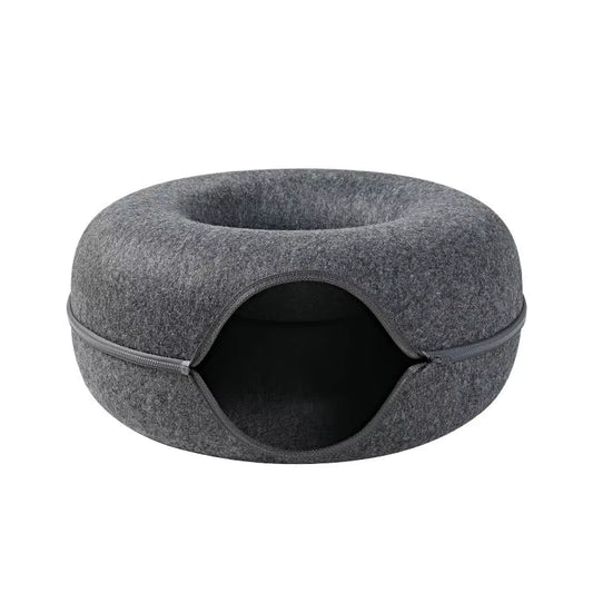 Pet Cats Tunnel Interactive Play Toy Cat Bed Dual Use Indoor Toys Kitten Exercising Products Cat Training Toy