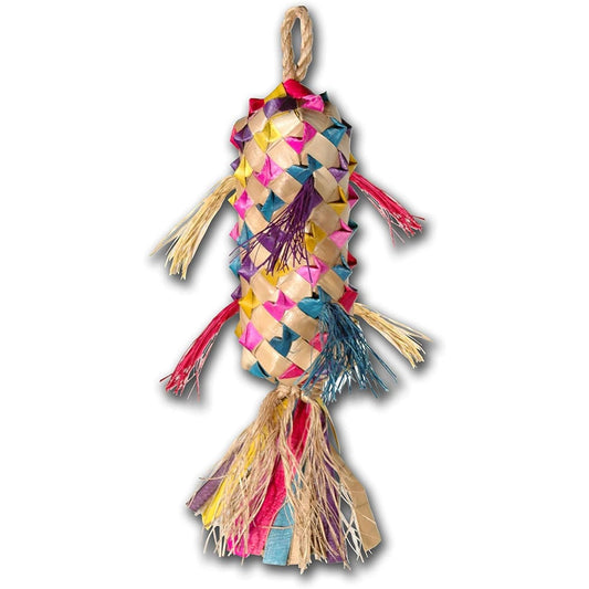 Spiked Pinata Small 10-Inch Natural Bird Toy