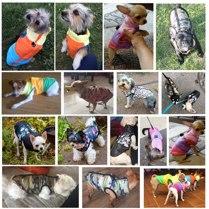 XS-XL Warm Pet Clothing for Dog Clothes for Small Dog Coat Jacket Winter Pet Clothes for Dogs Costume Vest Apparel Chihuahua